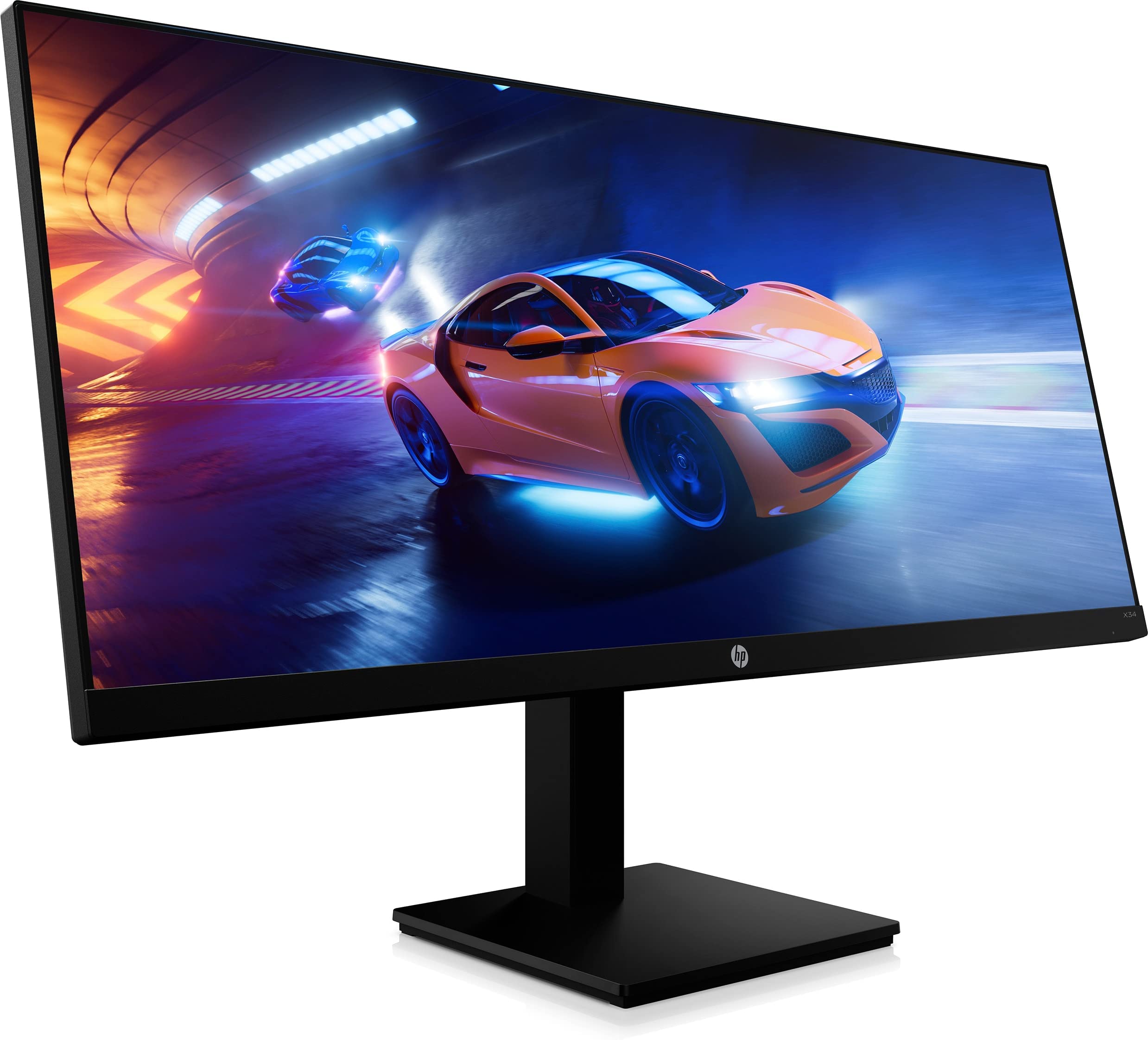 在庫限り34インチ 165Hz WQHD HP X34 ゲーミングPCモニター HP X34 QHD - Monitor Gaming de 34