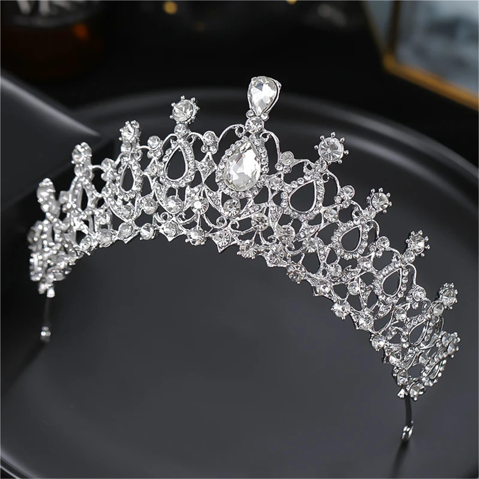 Gioielli da sposa in cristallo con strass