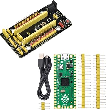 KEYESTUDIO Raspberry Pi Pico Board + Pi PICO IO Shield