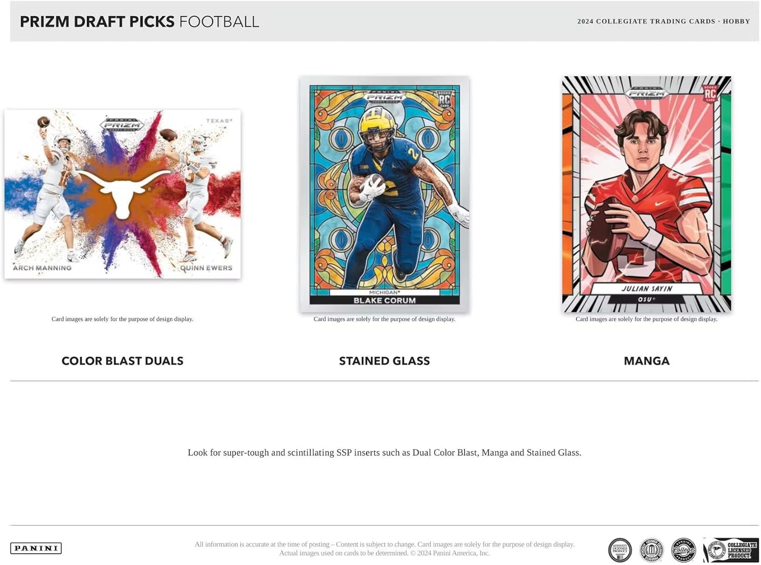 2024 Panini Prizm Draft Picks Football - Hobby Box