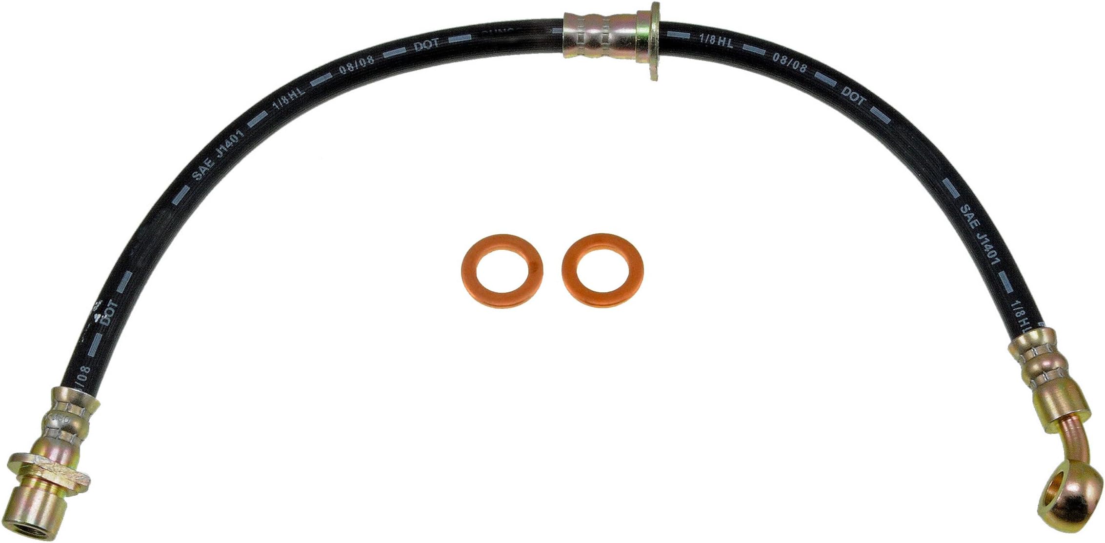 Dorman H380064 Rear Driver Side Brake Hydraulic Hose Compatible with Select Acura/Honda Models