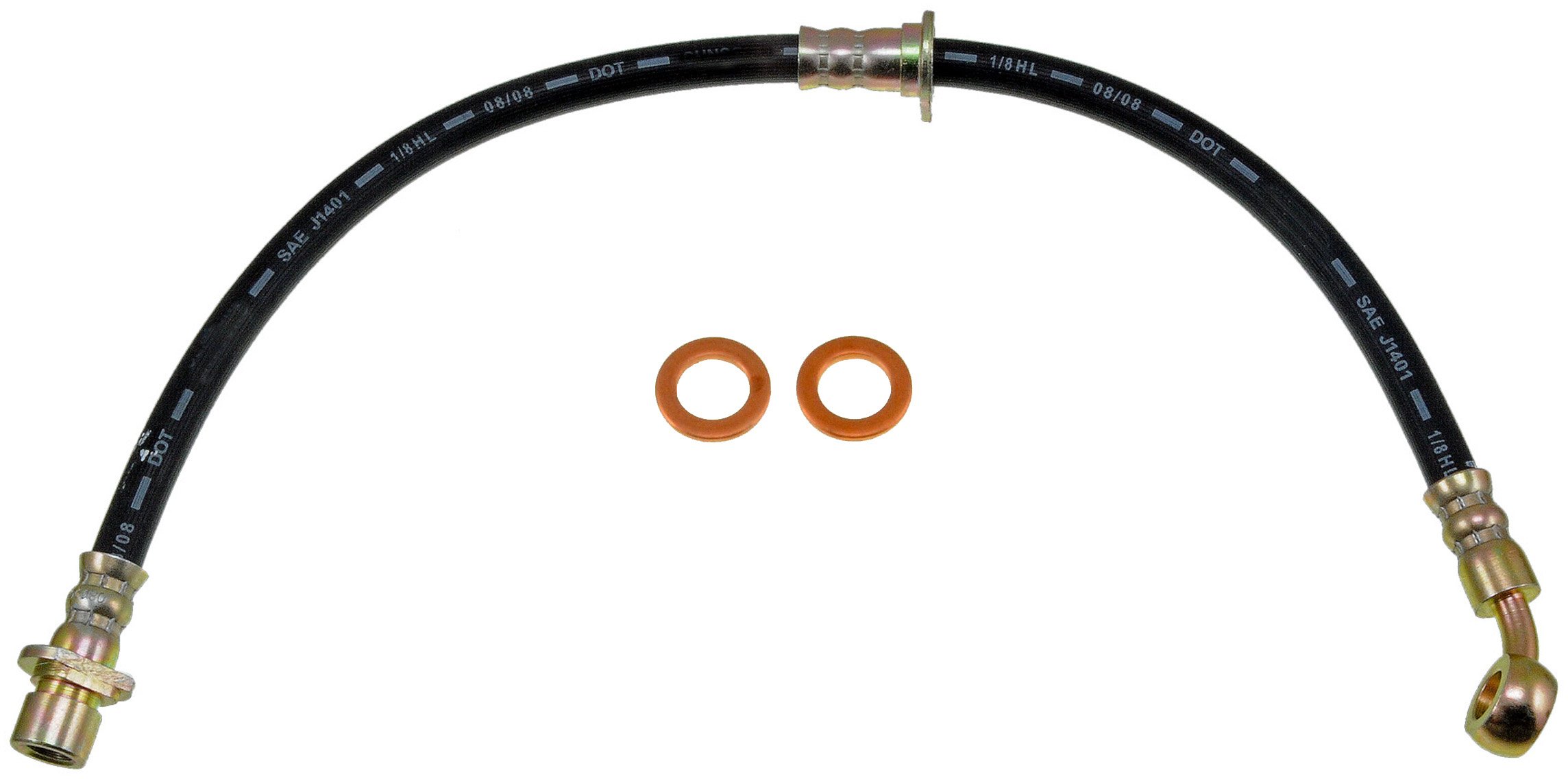 Dorman H380064 Rear Driver Side Brake Hydraulic Hose Compatible with Select Acura/Honda Models