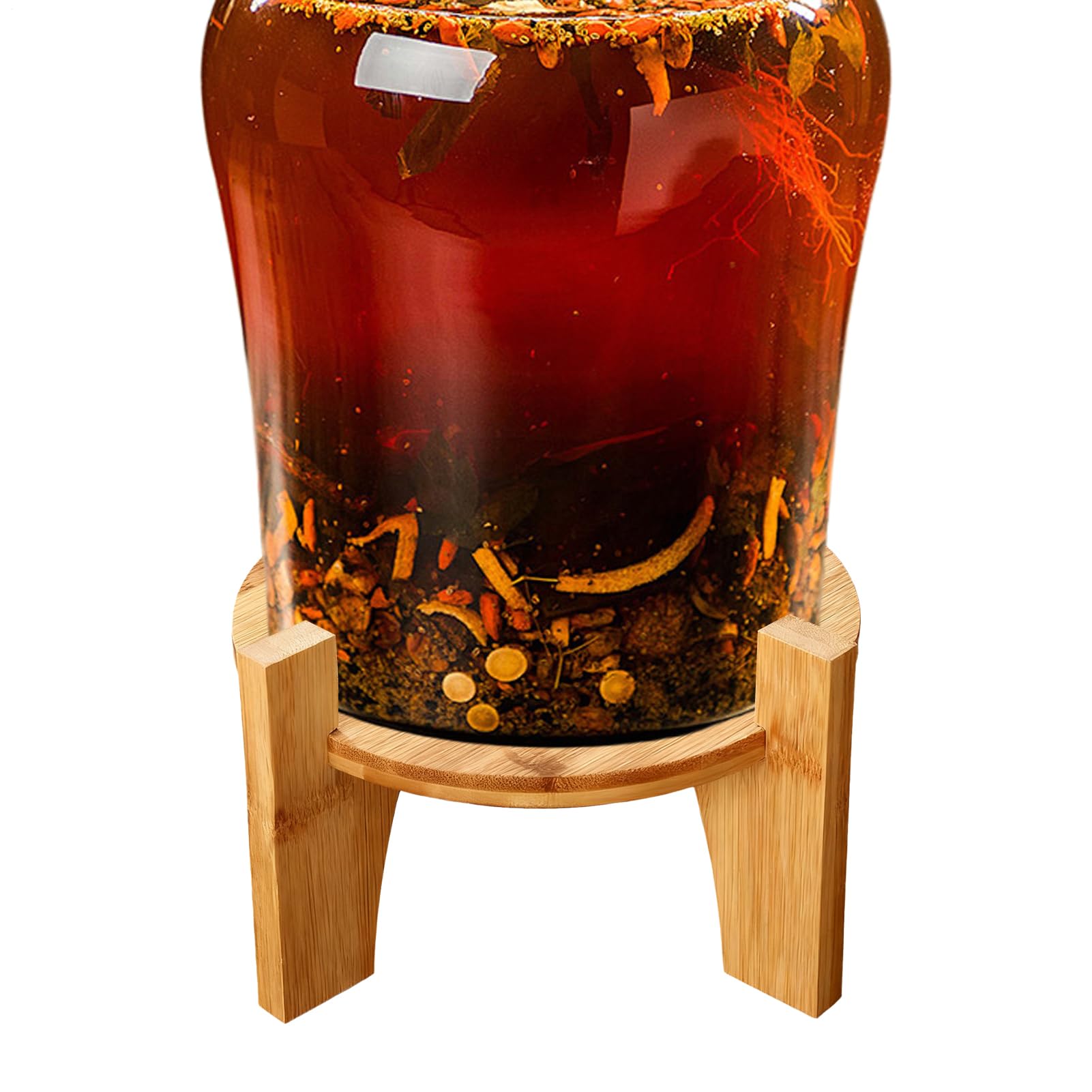 Supporto Per Dispenser Di Bevande | Porta Dispenser Per Bevande E Acqua In Legno 18-20 Cm | Supporto In Legno Rustico Per Succo Di Limonata | Per Feste, Celebrazioni, Casa, Bar | Bevanda Fest