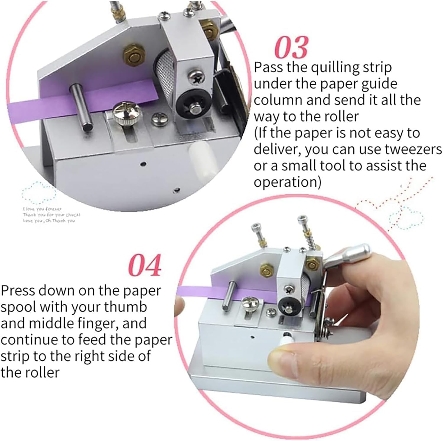 Papierkunst-quastenmaschine, Manuelle Quilling-fransenmaschine Mit Einstellbarer Quastenlänge Und -breite, 3d-papierschneidemaschinen Für Handgefertigte Papierrollen, Kein Stromanschluss One