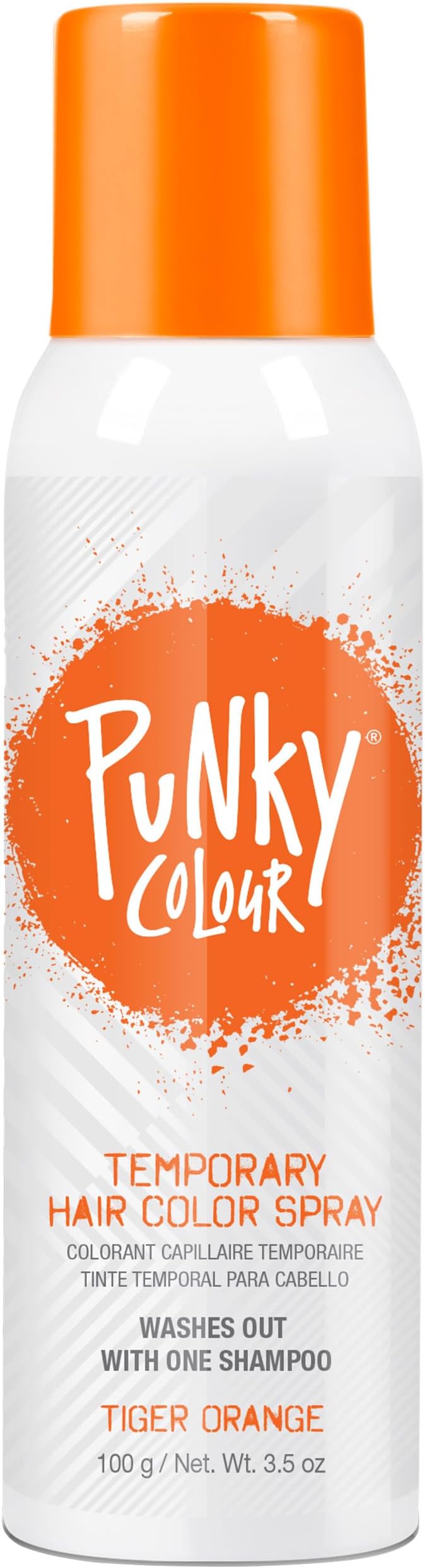 Temporary Hair Color Spray – Tiger Orange, Instant Vivid Temporary Hair Dye for Women, Wash Out, Hair-Color Spray, 3.5 oz, 1 Pack