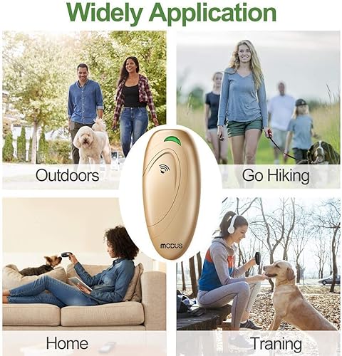 Miniatura 8 de MODUS - Dispositivo ultrasónico disuasorio de ladridos de perro, control de ladridos y entrenamiento 2 en 1, rango de control de 16.4 pies, correa