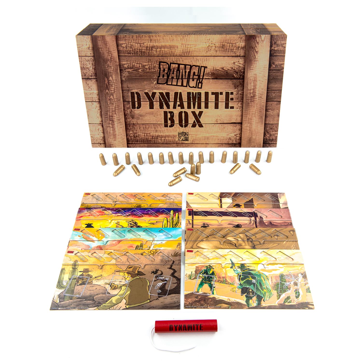 Dynamite Box: Storage Box & Accessories - Organizer con Componenti Aggiuntivi per BANG!