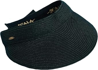 Scala Womens Paper Braid Visor