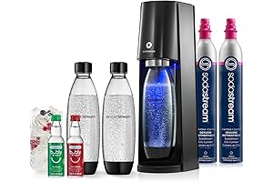 E-TERRA Sparkling Water Maker Bundle: Enhance Your Hydration Experience