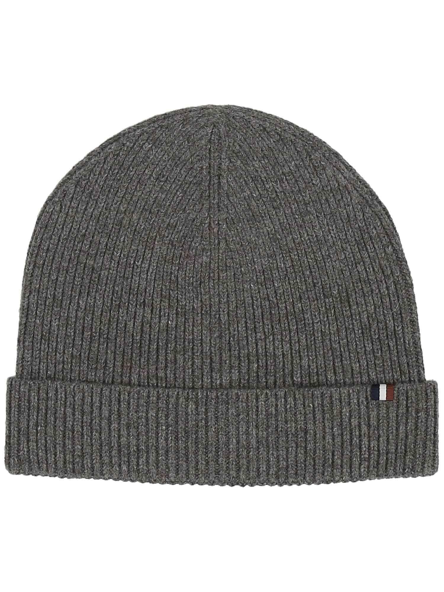 bugatti Czapka Beanie Classic RibMężczyźni - na zime z mankietem wywijanym otokiem jesień-zima Zima