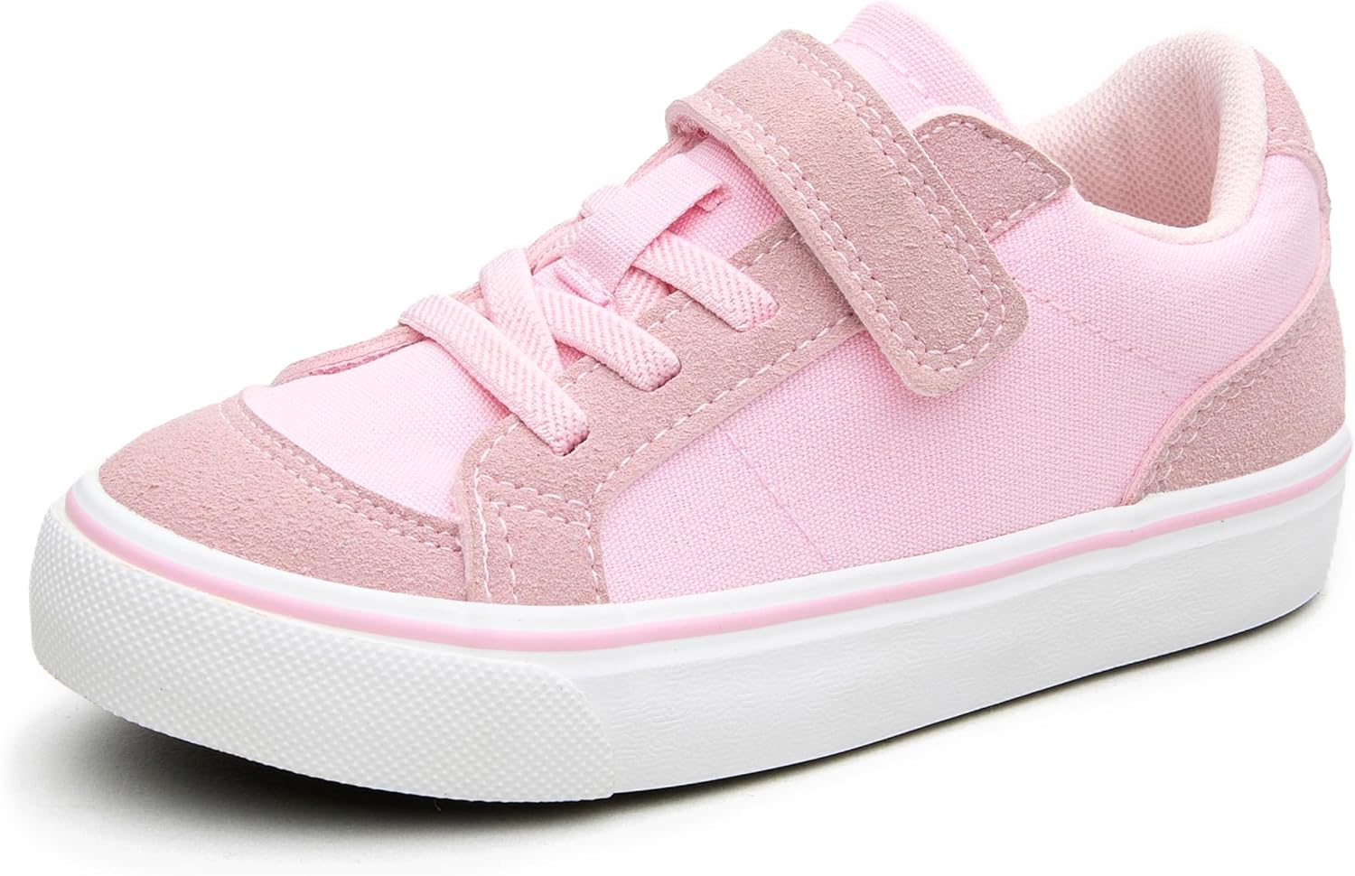 EasyStar Toddler Little Kids Boys and Girls Non Slip Hook Loop Slip on Lightweight Sneaker Shoer