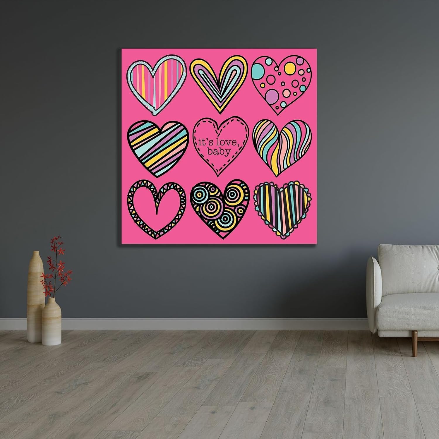 ArtDirect Whimsical Baby Unframed Art Print Giclee Poster by Hogan, Melody - Ready for Framing with Customization Sizes 8x8, 11x11, 16x16, 24x24, 36x36, and 48x48 Inches