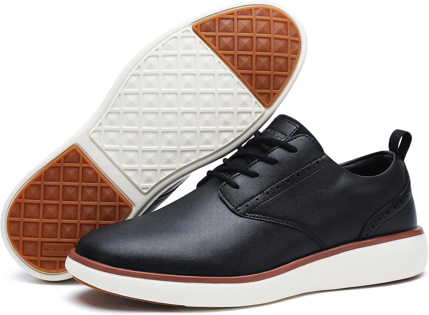 Men's Dress Sneakers Casual Oxford Shoes Business Formal Sneakers