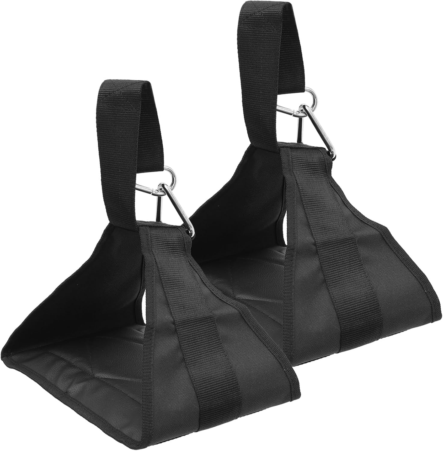 2Pcs Professional Ab Slings Gym Straps for Home Workout Comfortable Thickened Portable Fitness Accessory for Pull-ups and Ab Training Household Exercise Equipment for Core