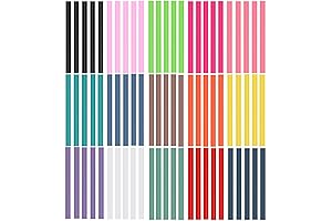 Colored Hot Glue Sticks for Hot Glue Gun - Ideal for DIY Art Craft Projects