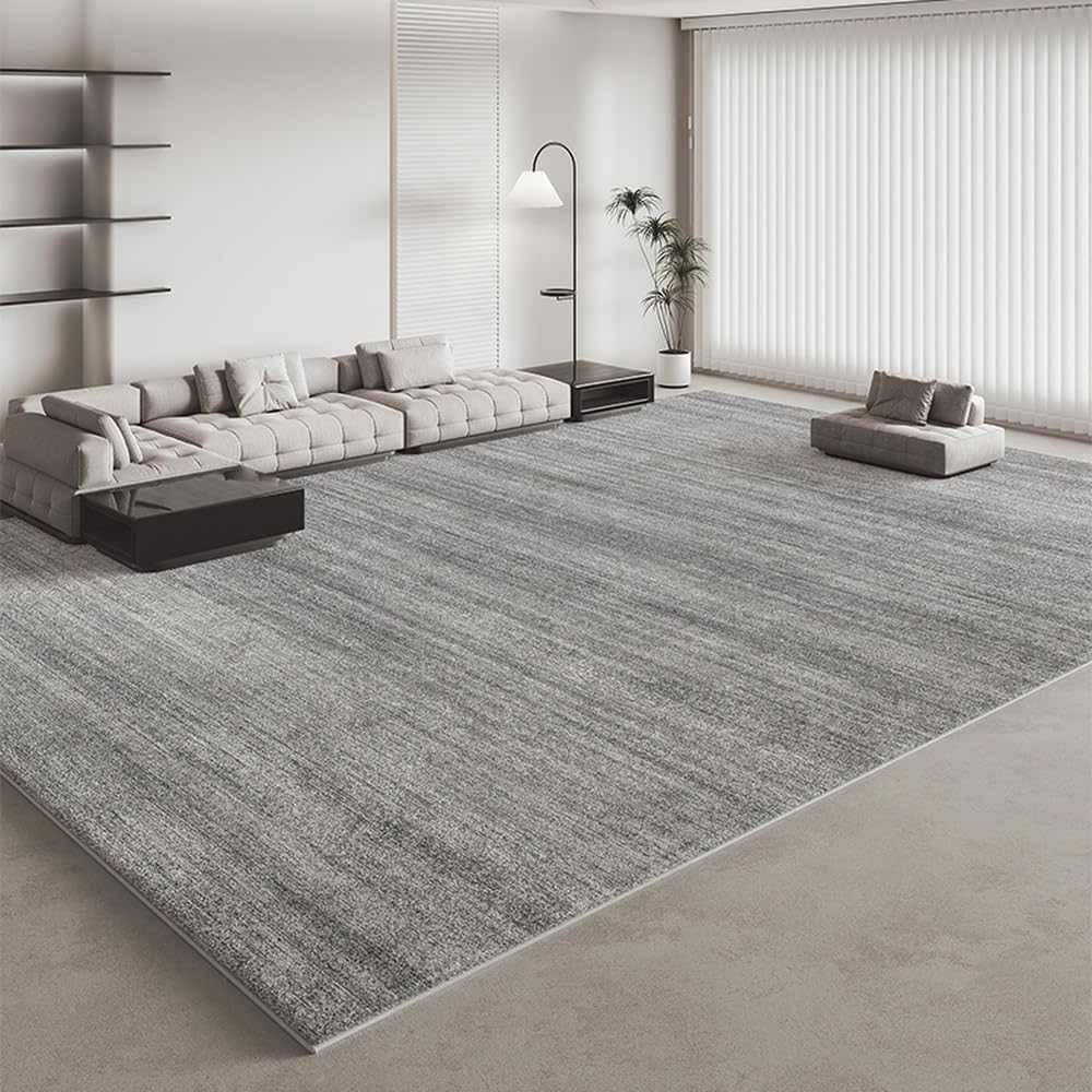 Tapis de salon doux épaisseur généreuse contre le sol froid