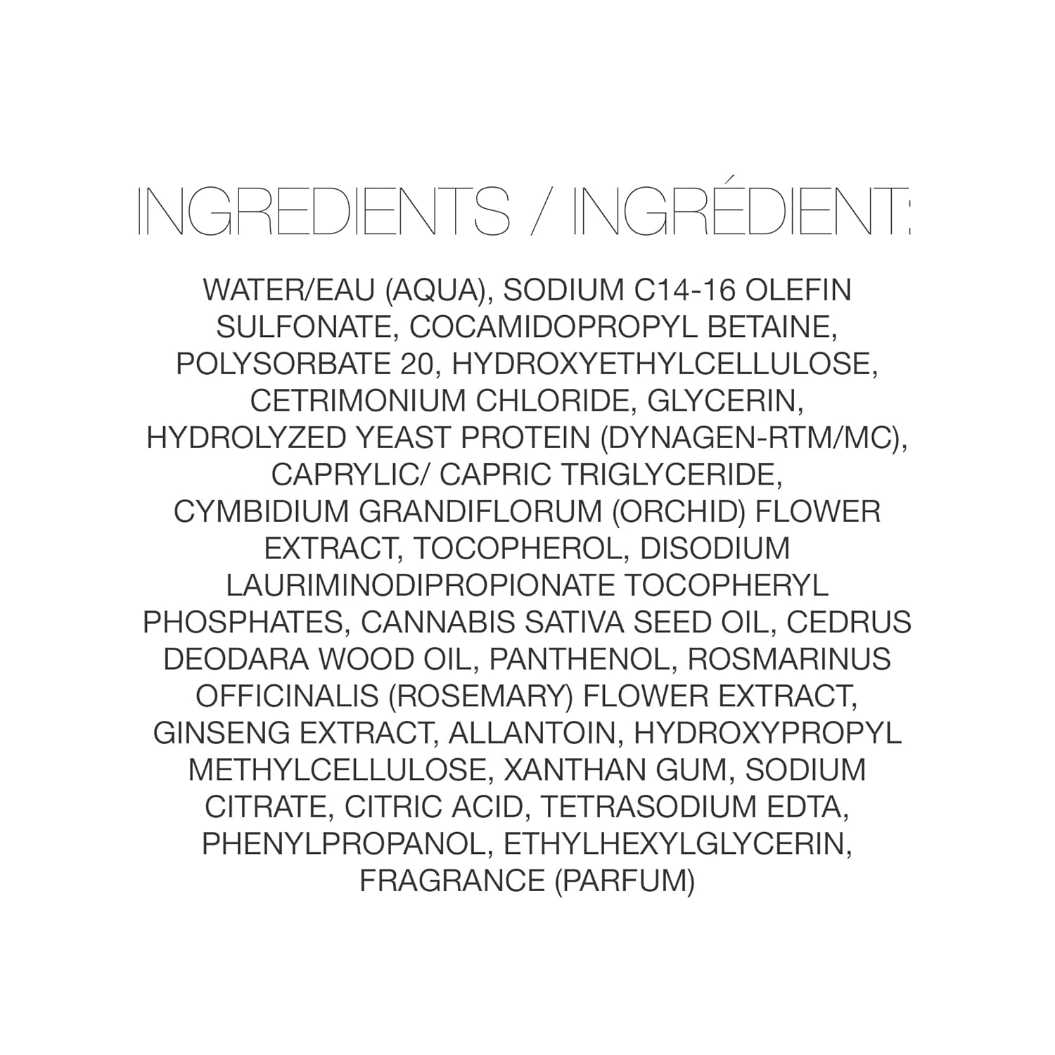 Redavid Cedarwood Weightless Shampoo - with Hemp Seed Oil and Orchid Oil, for Fine Hair and Men's Hair - Clinically Strengthens, Cleanses Hair and Scalp - Paraben, Phthalate and Sulfate Free (1L) - Image 6