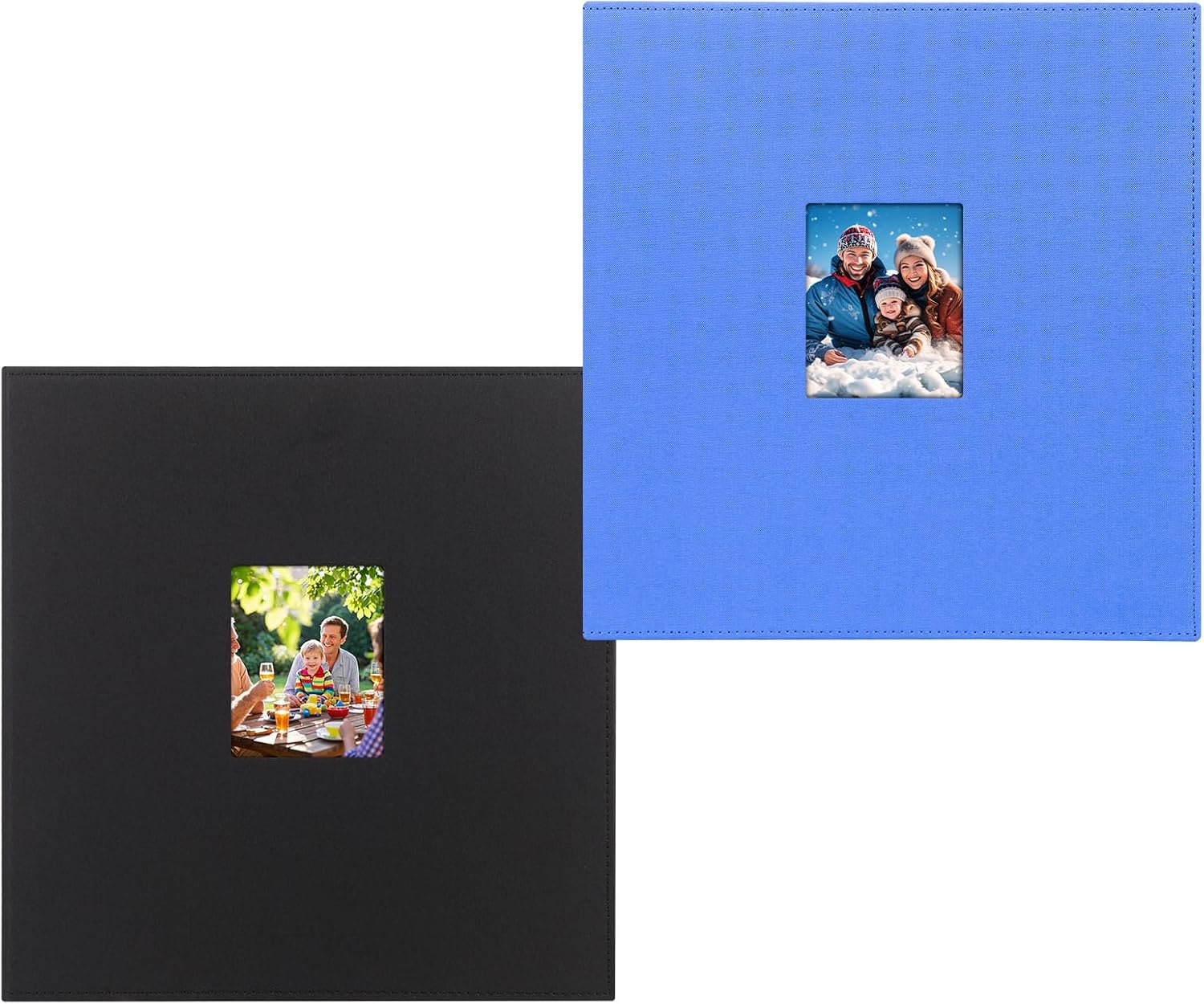 Linen Hardcover Photo Album 4x6 1000 Photos Large Capacity for Family Wedding Anniversary Baby Vacation, 4x6 Photo Albums with Front Window Holds 1000 Horizontal and Vertical 4 x 6 Pictures