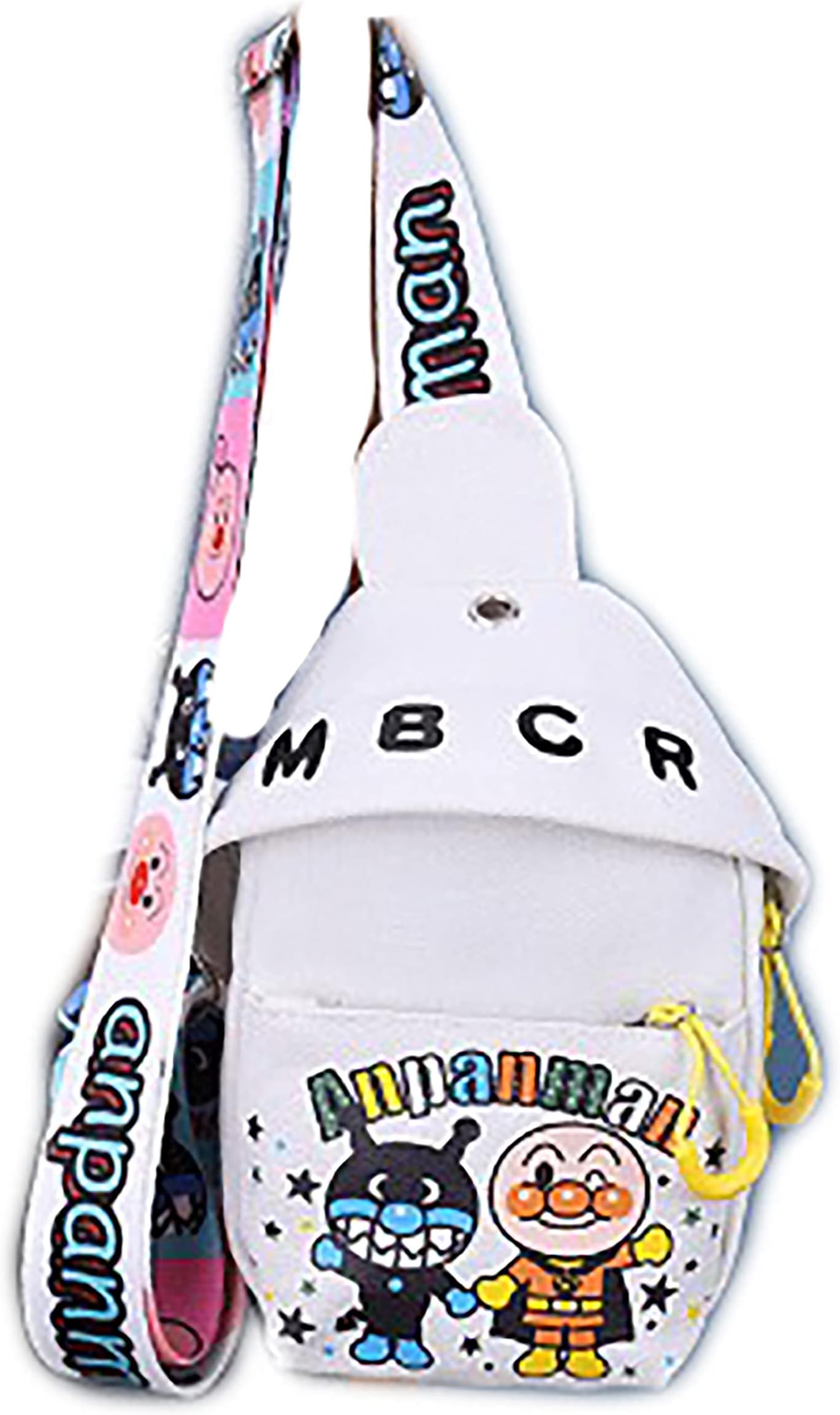 Valerie Cute Small Canvas Cotton Sling Bag Daypack Crossbody Sling Bag Travel Hiking Chest Bag Casual Daypack for Boys Girls