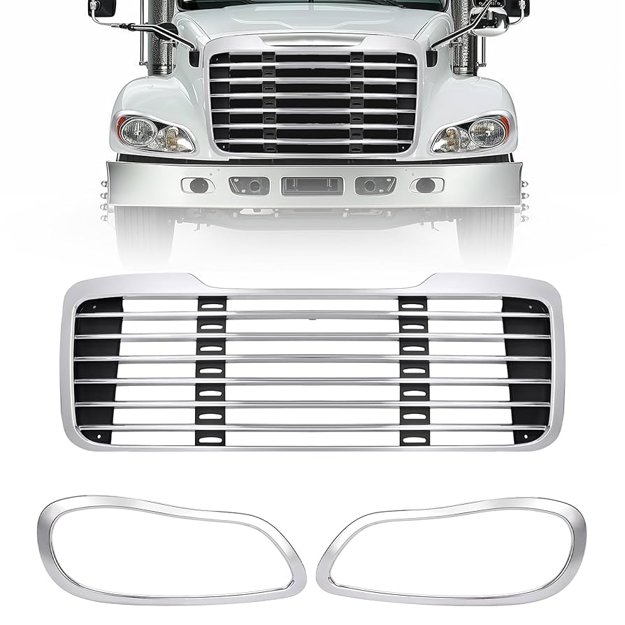 Amazon.com: KUAFU Front Grille & Headlight Bezel Compatible