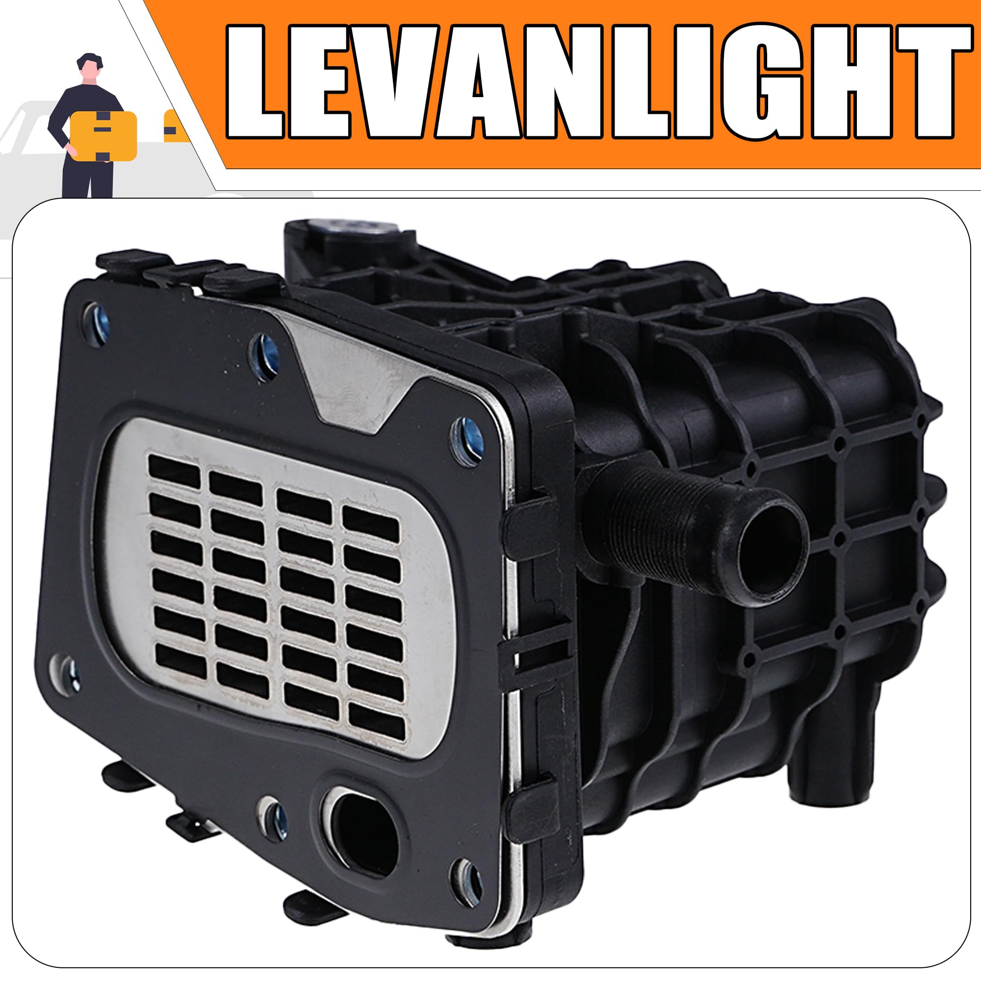 EGR - Válvula de escape para enfriador EGR de repuesto para 308 3008 508 5008 C4 II C5 III DS4 DS5 2.0 BlueHDi Focus III Kuga II 2.0 TDCi Reemplaza #1861749, 2267338, 3553004, 9807 59308 0