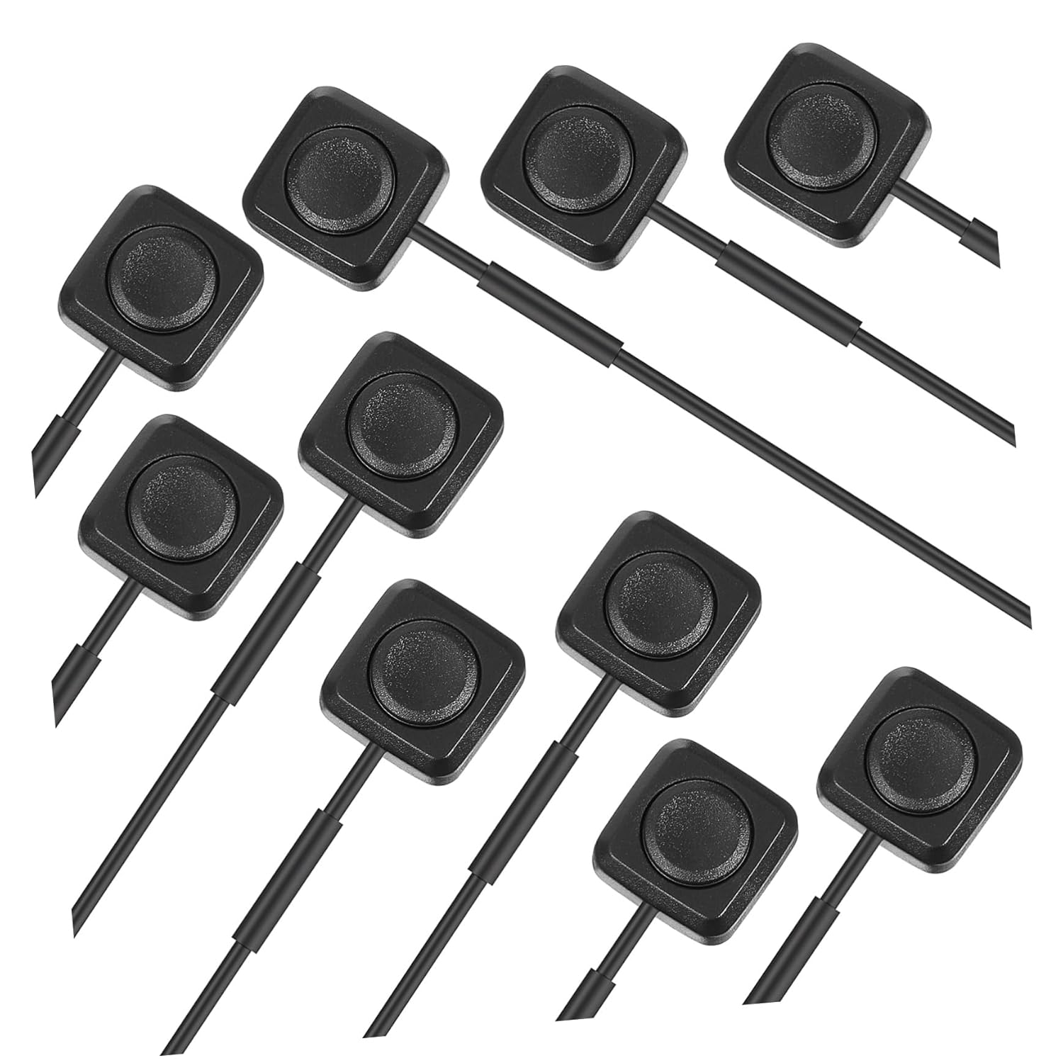 SOLUSTRE 40pcs Mini Rocker Switches for Car Automotive Push Button Switches Replacement