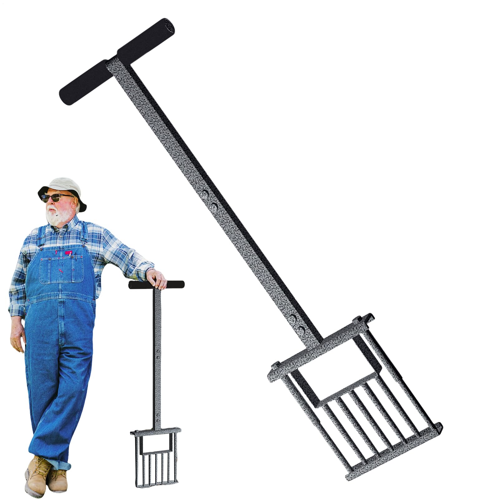 Aérateur De Pelouse Pointe Manuel De Défeutrage pour Gazon De Jardin