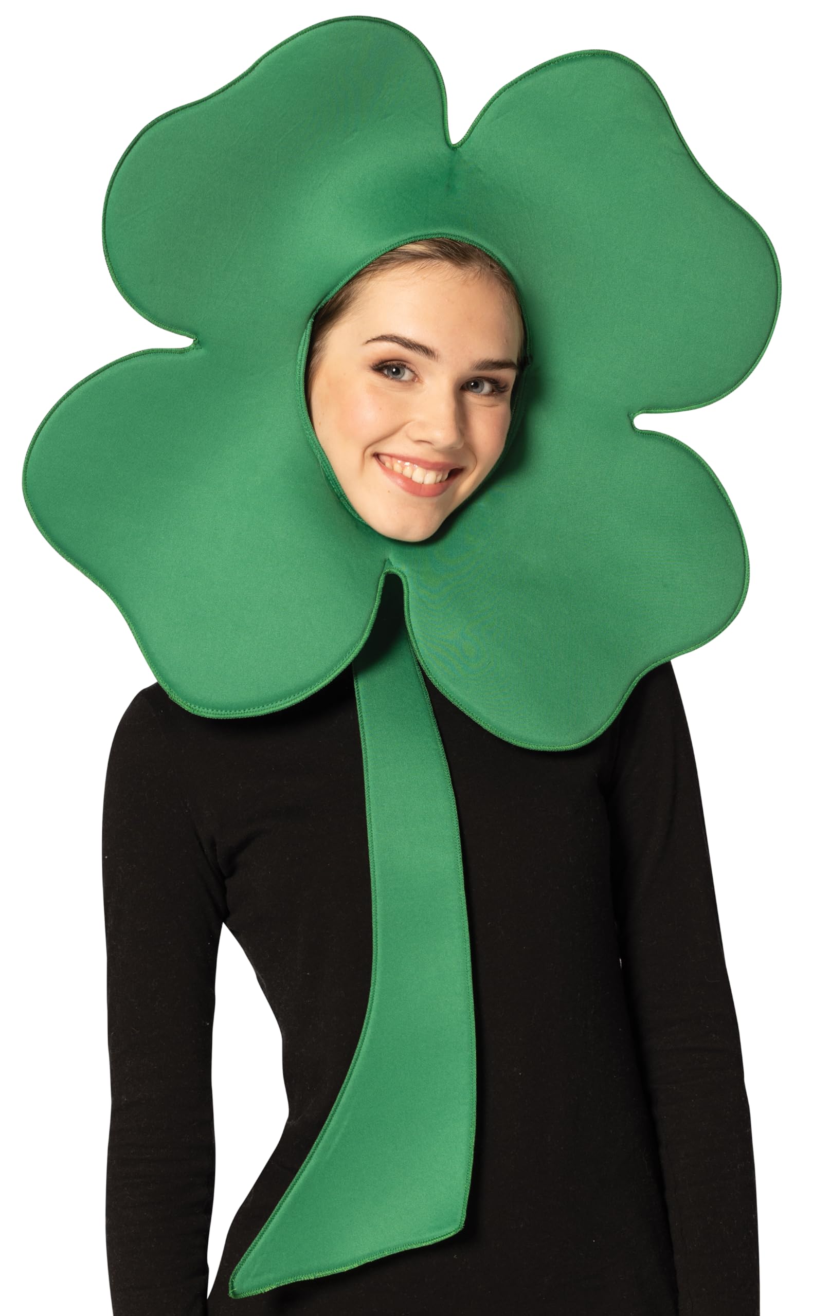 Imposta Costumes Four Leaf Clover Irish Green Costume Headpiece St Patrick's Day, Women and Men, Adult One Size