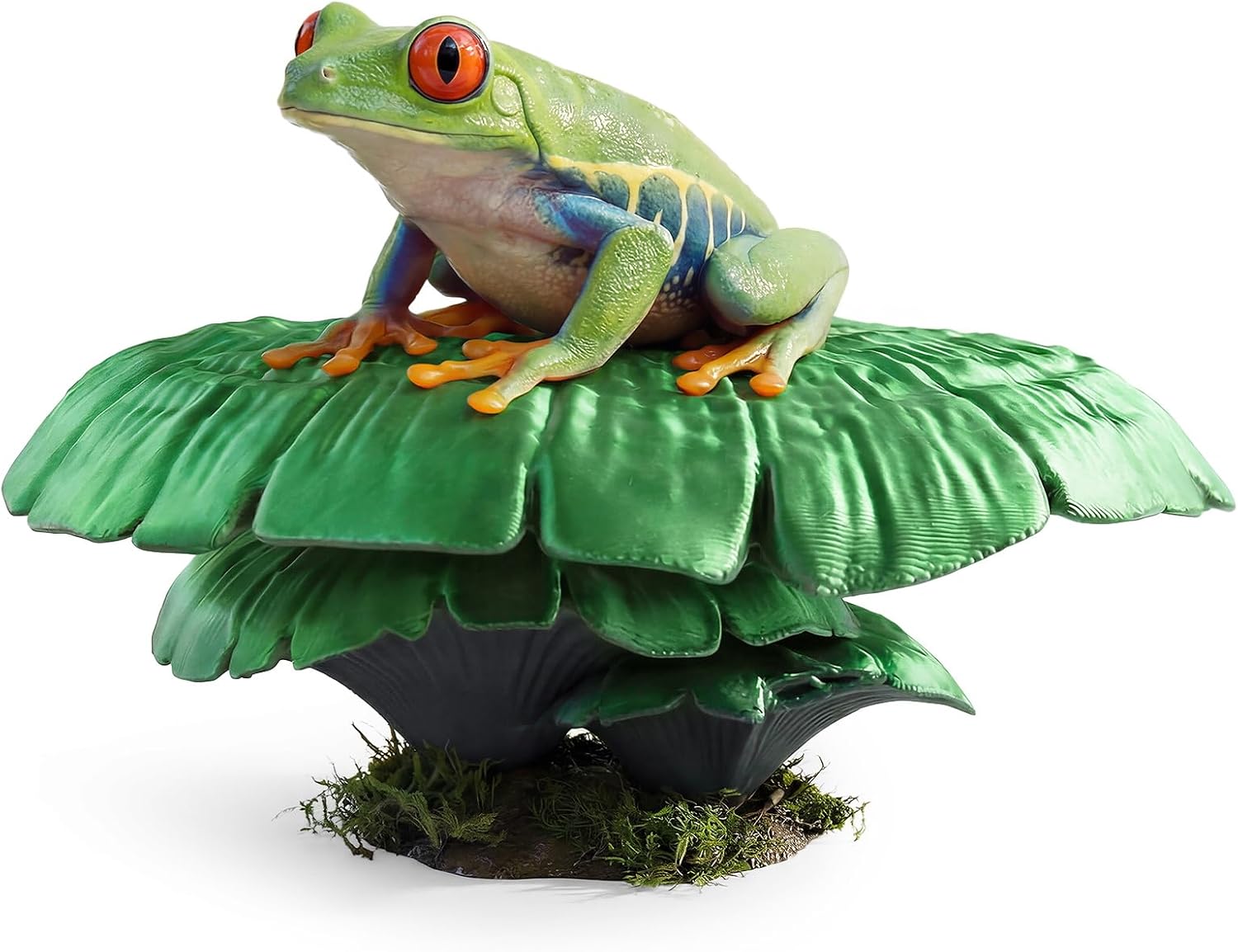 Mushroom Reptile Ledge| Tree Frog Terrarium Tank Accessories, Crested Gecko Tank Accessories, Frog Habitats, Fish Tank Decor| Terrarium Plants Decor from Daughter| No Suction Cups