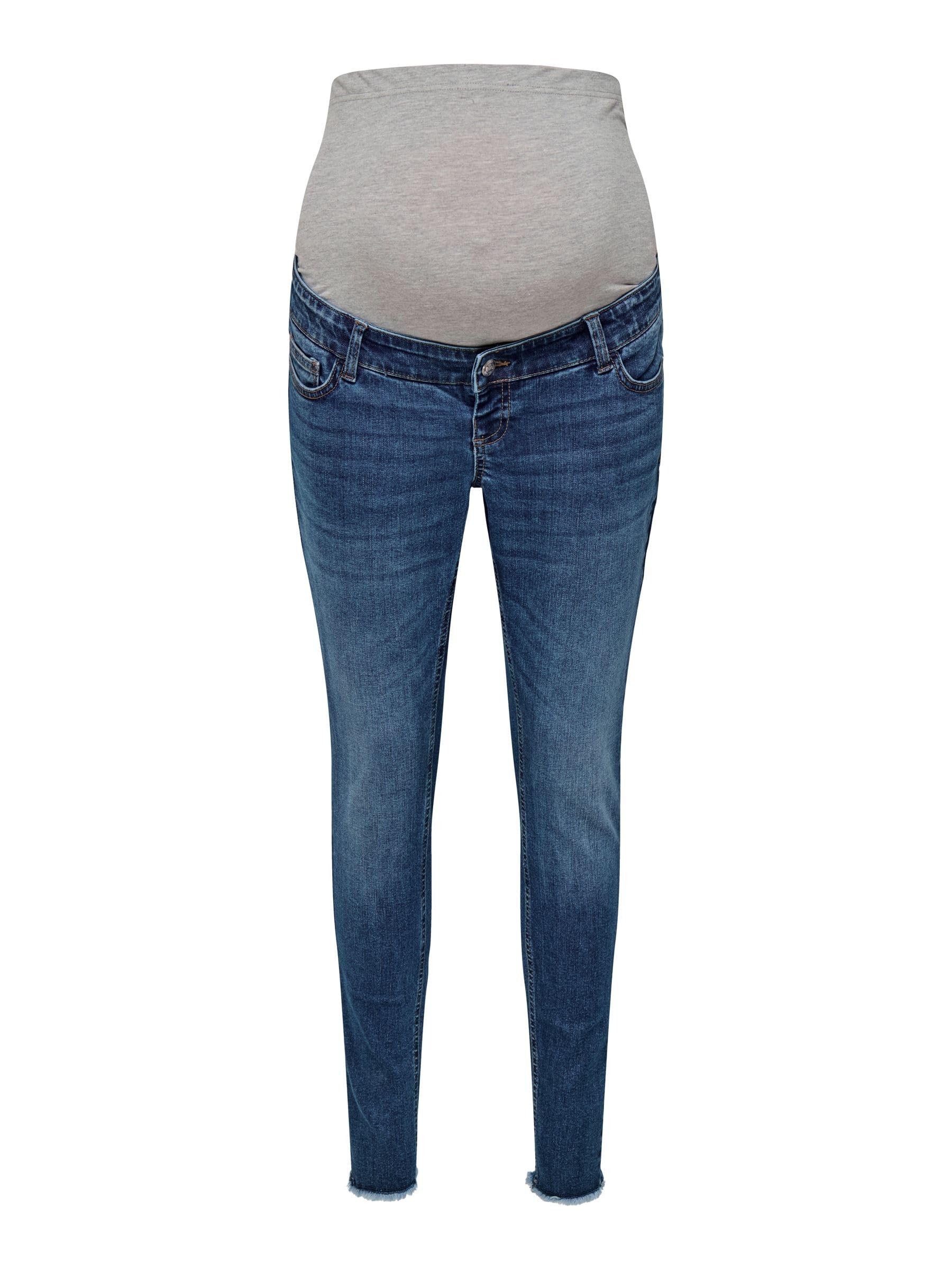 Jean ONLY MATERNITY avec bandeau de maintien extensible en denim souple S - 8