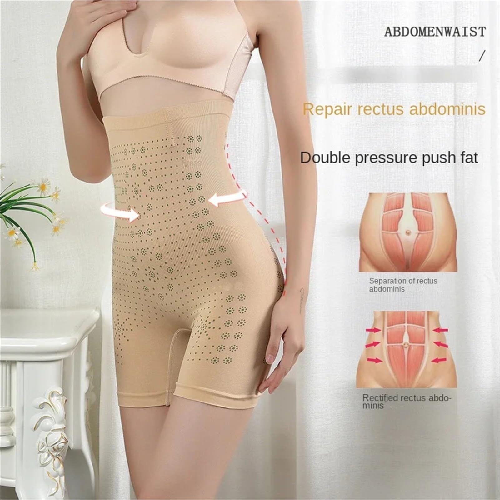 Ventre contrôle Shapewear cuisse minceur taille formateur sous-vêtements for femmes Bodyshaper culotte pour Femme