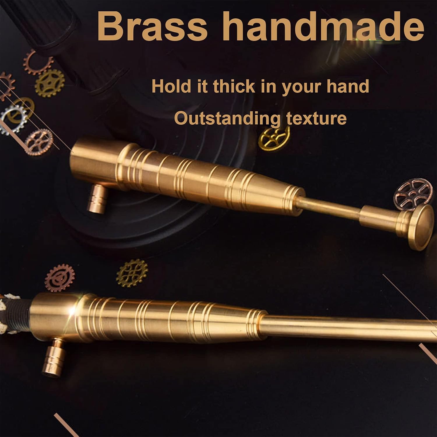 Tribal Torch Kerosene Lighter Short and Long Special-Shaped Creative Collection Big Brass Torch Gasoline Vintage Cigarette Funny, 30cm