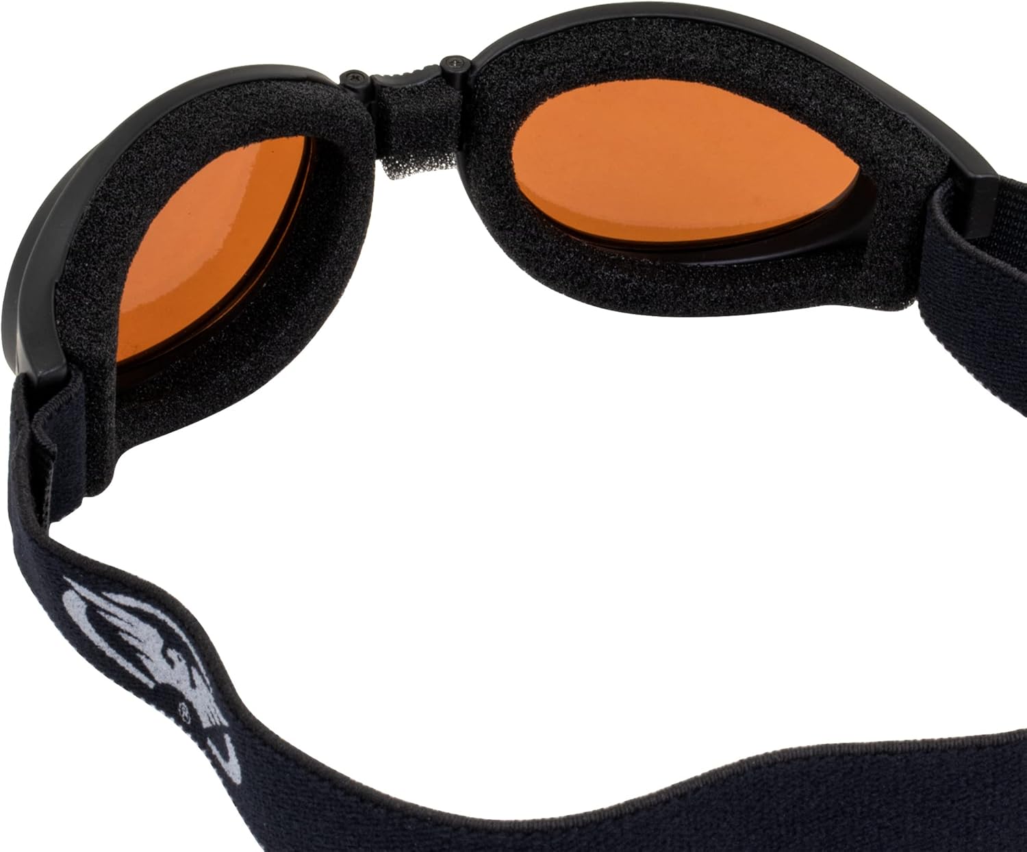 Global Vision 2 Pairs Adventure Padded Motorcycle Riding Goggles Black Foldable Frame w/Smoke & Driving mirror Lenses - Image 9