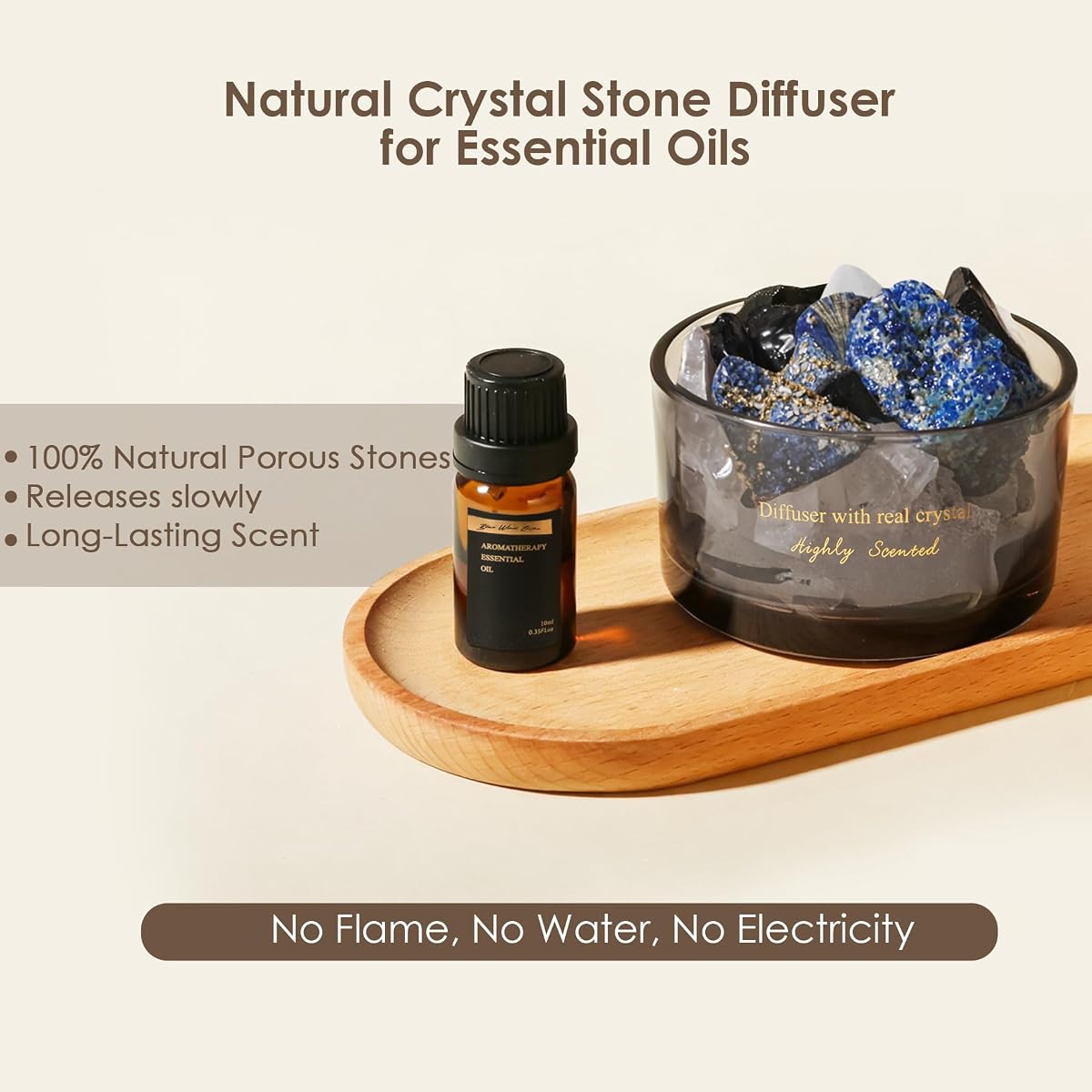 Vitruvi Stone Diffuser - Spa Gift Set view 2