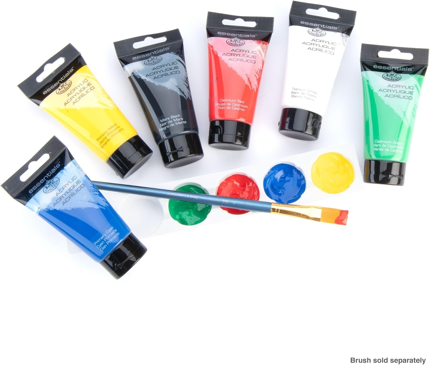 Royal & Langnickel Artist Tube Paint, 75ml, 6-Pack