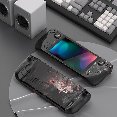 Miniatura 3 de PlayVital Juego completo de calcomanías protectoras para Steam Deck LCD, pegatinas personalizadas Cubierta de vinilo para Steam Deck OLED - Espacio