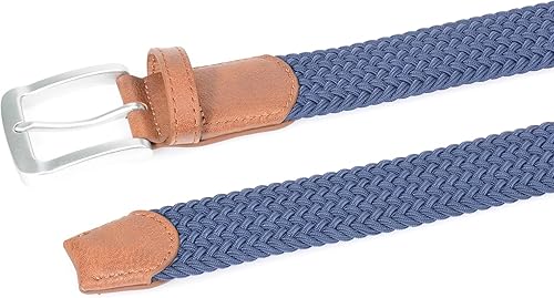 Miniatura 5 de Cinturones elásticos trenzados multicolor cinturón elástico pantalones casuales jeans tejido cinturón de golf para hombres y mujeres