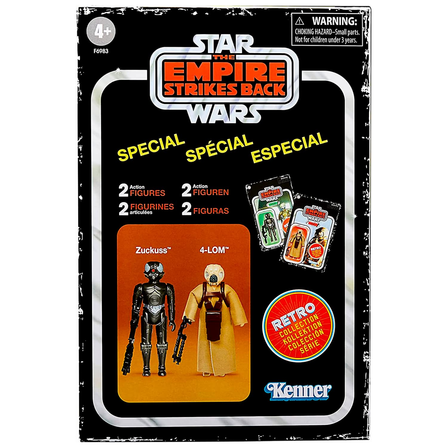 Amazon.co.jp: スター・ウォーズ レトロコレクション 3.75インチ 