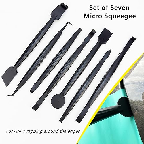 Miniatura 2 de CARTINTS Herramientas de instalación de automóvil para envoltura de vinilo, kit de aplicación de película de ventana de tinte de vehículo incluye