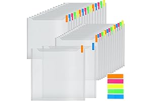 Caydo 36PCS Scrapbook Storage Organizer: Ultimate Clarity and Protection for Your Precious Memories