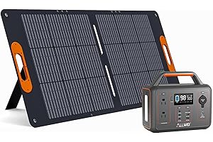 ALLWEI 300W Solar Generator with 100W Solar Panel: Your Ultimate Off-Grid Power Solution