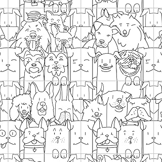 Merola Tile Oh My Dog 9-3/4" x 9-3/4" Porcelain Floor and Wall Tile