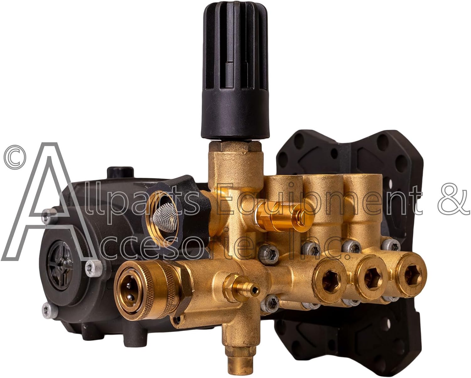 530010 Horizontal 4000 PSI 3.5 GPM AAA C-Series Pump, OEM Replacement Power Washer Pump, Standard SAE Mounting and 1 Inch Shaft for Engines 8.5HP and Above, from Simpson.