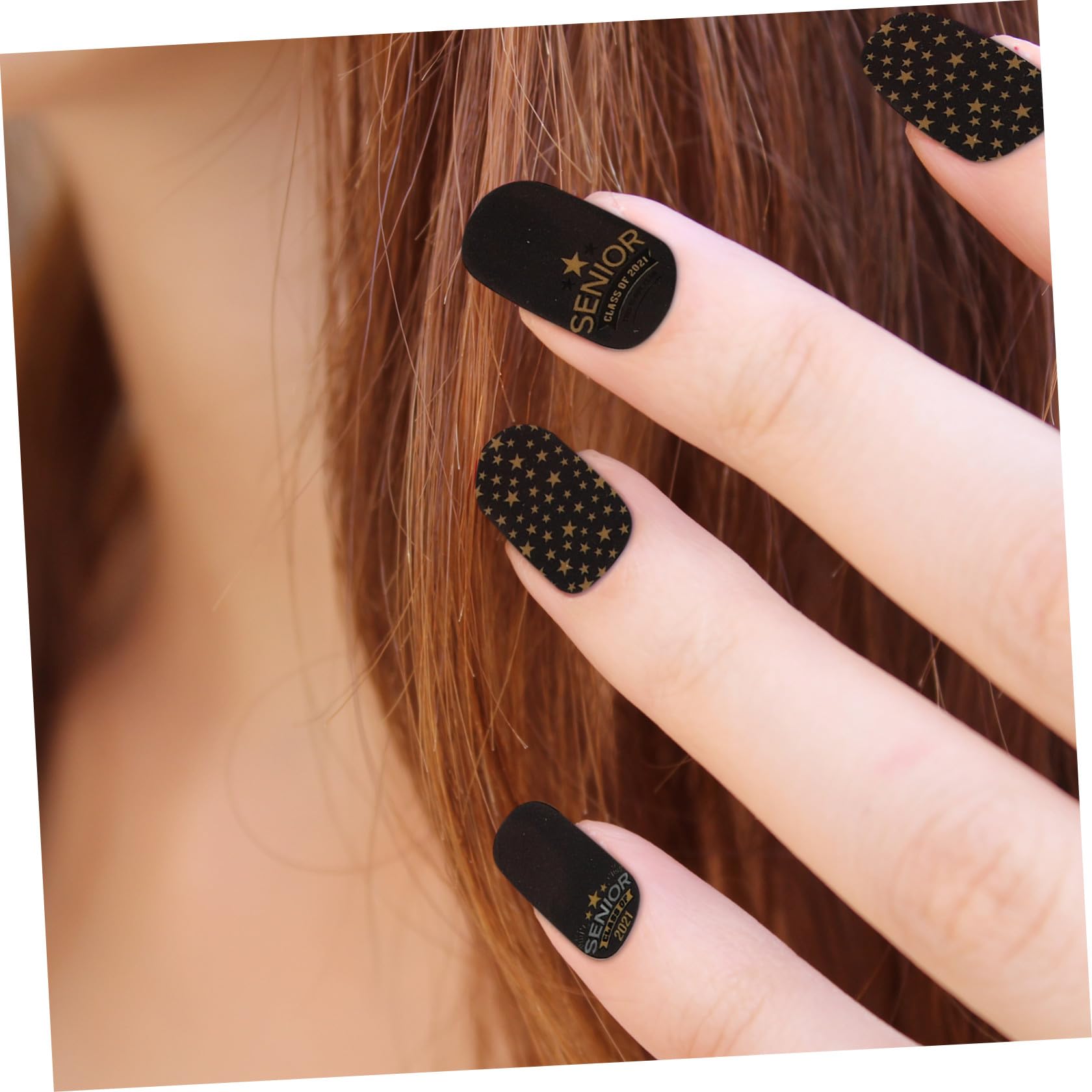 CALLARON 32 Fogli Adesivi Unici per Decorazione Unghie Stickers Manicure con Design Creativo per Look Distintivo e Alla Moda