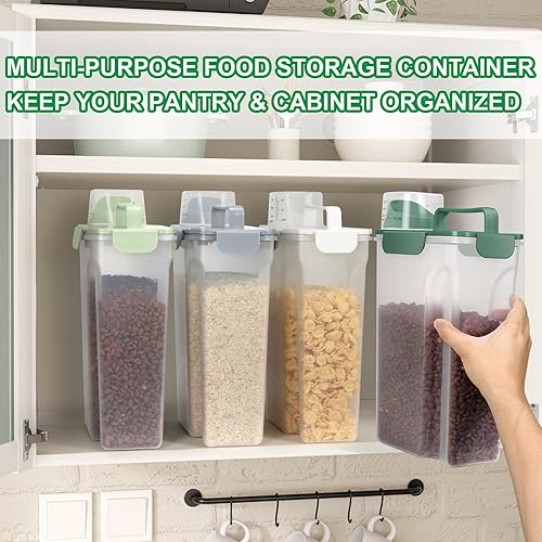 Miniatura 7 de TBMax Contenedor de almacenamiento de alimentos para perros y gatos, de 5 a 7 libras, almacenamiento secundario de alimentos para mascotas más allá