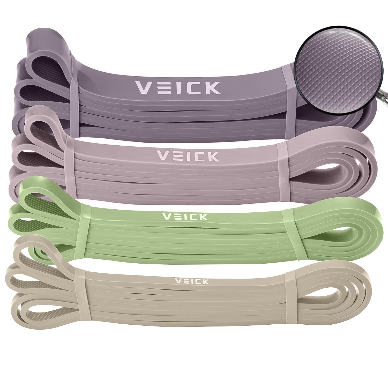 VEICK Resistance Bands for Training - Exercise and Pull Up Aid Bands Set for Men and Women - Strength Weight Fitness Equipment at Home โ image 1