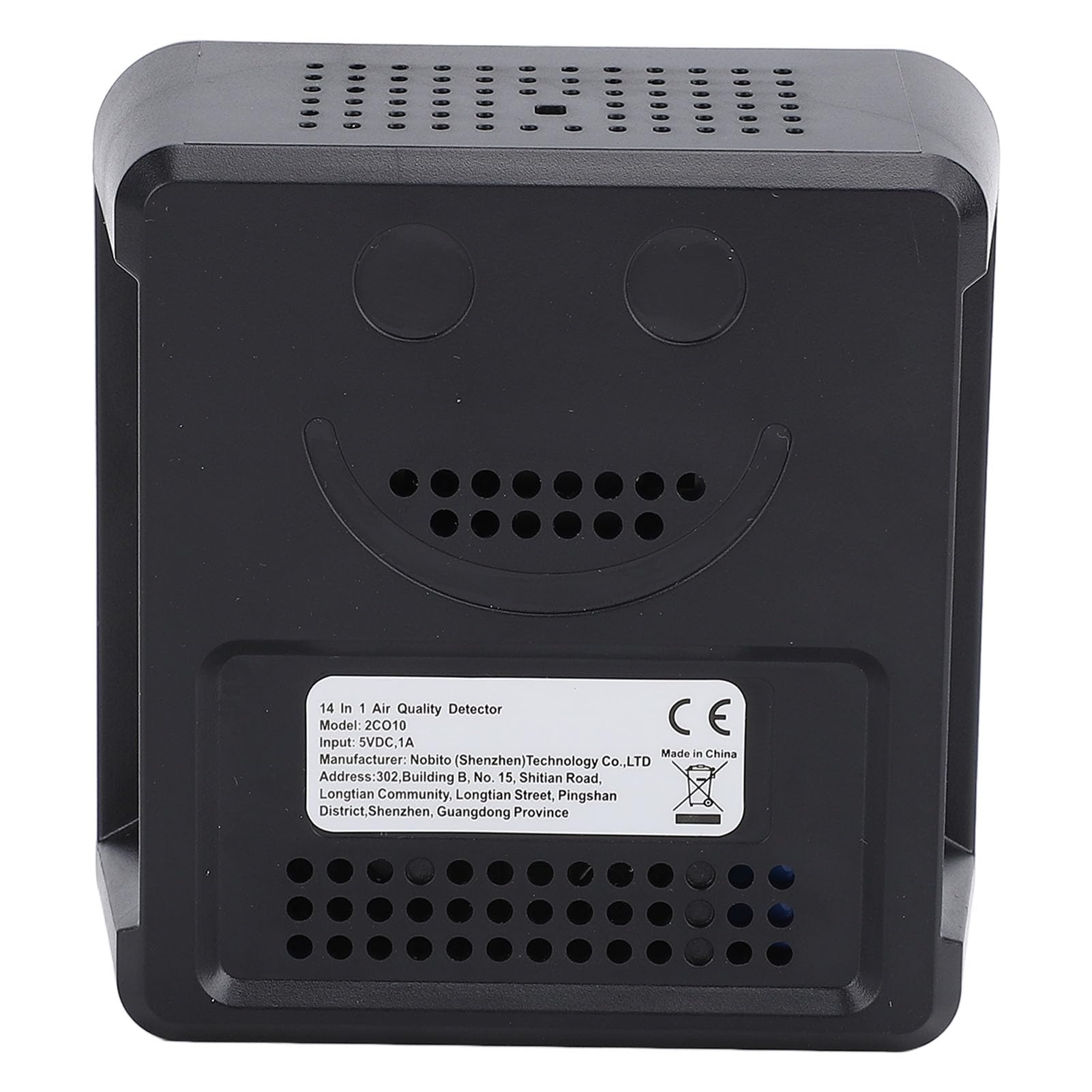 AMONIDA Misuratore di qualità Dell'aria WiFi Rilevatore di COV HCHO PM2.5 HCHO Intelligente 14 in 1 Accurato per Uso Domestico in Ufficio Schermo da 2,8"