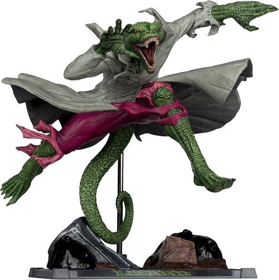 McFarlane Toys- Marvel The Lizard 1:10th Scale Collectible with Scene (Spider-Man #2)