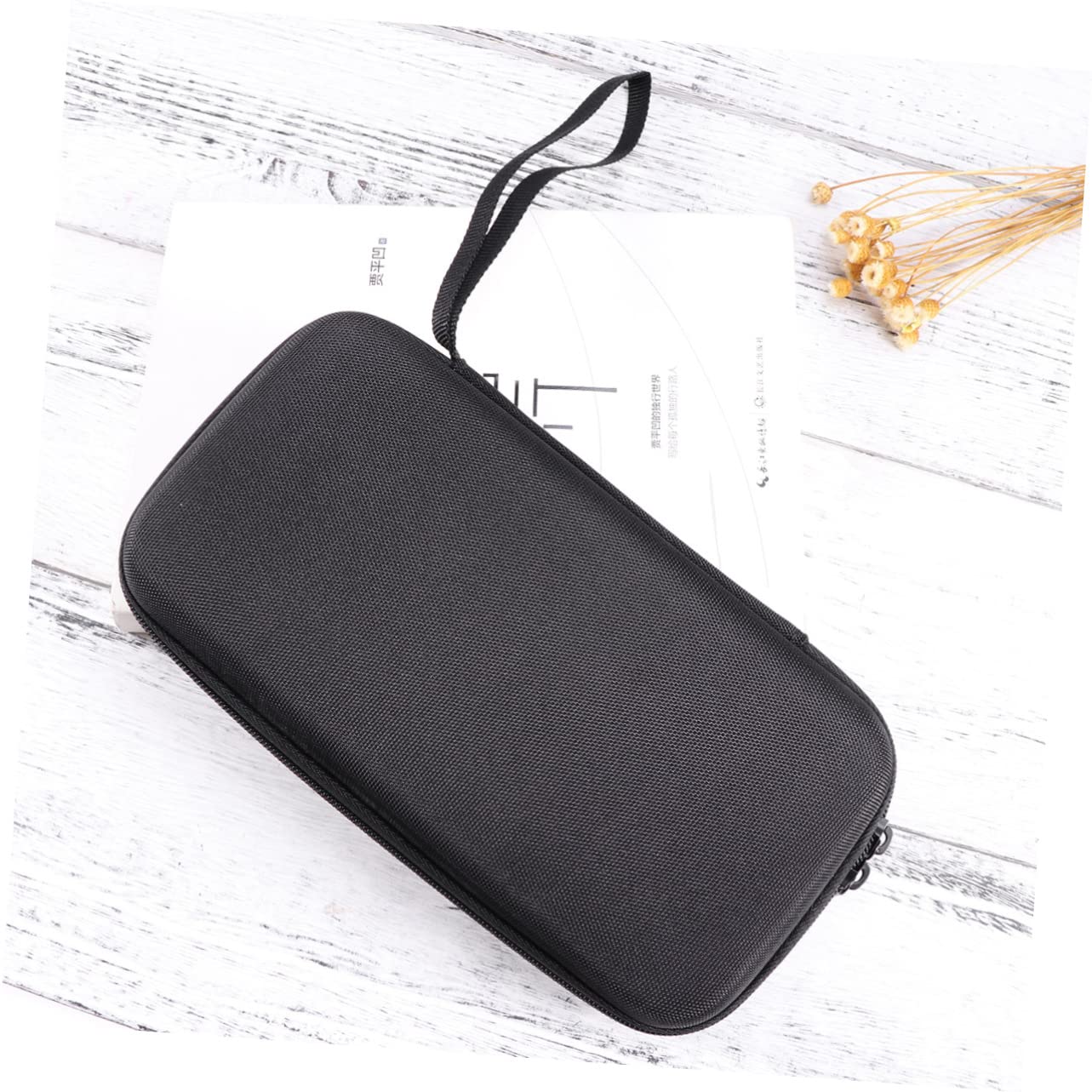 jojofuny Étui Rigide De Voyage pour Calculatrice Graphique/Ce / -89 Titanium / Hp50G - Housse De Protection en Eva avec Poche en Filet Et Sangle Élastique