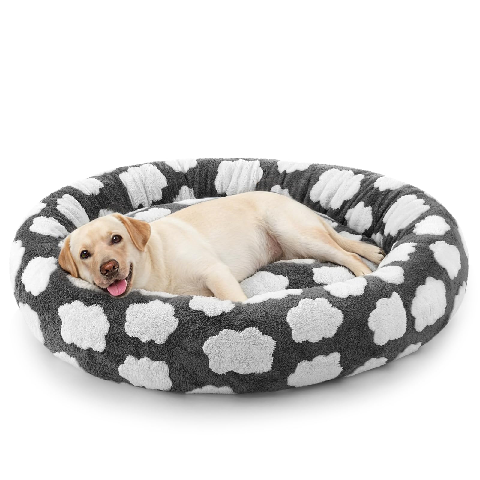 JOEJOY Donut Large Dog Bed